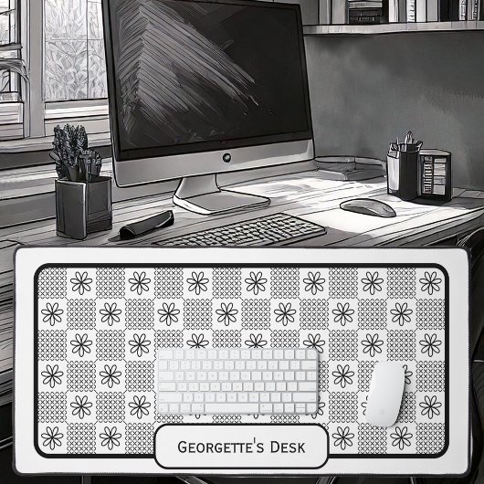 Minimalistische zwarte bloemen - Gecontroleerd op Bureaumat