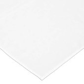 MINIMALISTISCHE ZWARTE DRIE LETTER MONOGRAM NAAM W TAFELKLEED (Gekanteld)