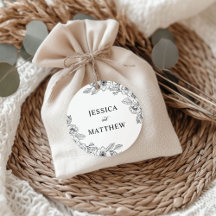 Minimalistische Zwarte en Witte Bloemen
