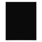 Minimalistische Zwarte Kat Silhouet  Foto Afdruk (Voorkant)