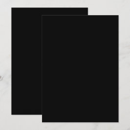 Minimalistische Zwarte Kat Silhouet Kaart