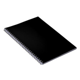 Minimalistische Zwarte Kat Silhouet Notitieboek