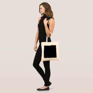 Minimalistische Zwarte Kat Silhouet Tote Bag