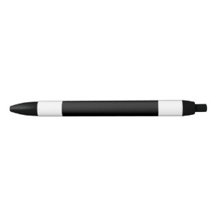 Minimalistische zwarte pen moderne kantoorcadeau