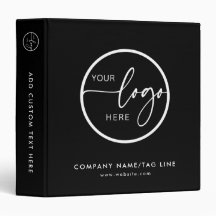 Minimalistische zwarte QR-code voor uw Logo-bedrij