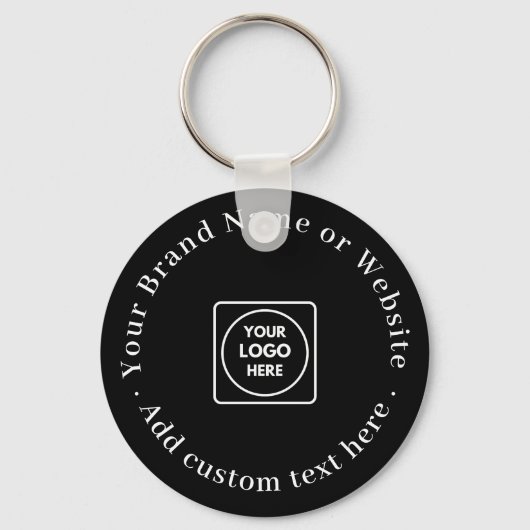 Minimalistische Zwarte Sleutelhanger | Maatwerk Be (Voorkant)