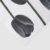 Minimalistische zwarte tulp tissuepapier (Detail)