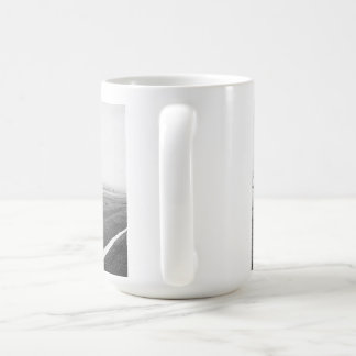 Minimalistische Zwarte & Witte Inspirerende Muurku Koffiemok