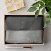 Minimalistische zwartogige Susan Botanical Decoupa Tissuepapier (Geschenk)