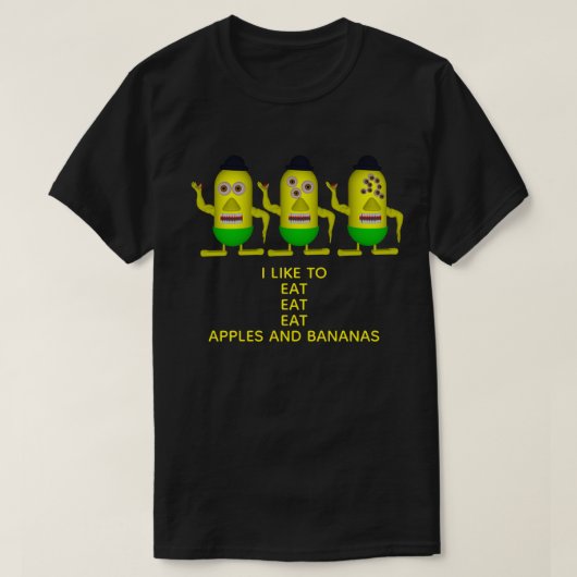 Minimen met tekst T-shirt (Design voorkant)