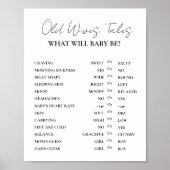 Minimliast Old WiVes Tales Baby shower spel Poster (Voorkant)