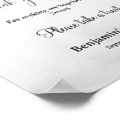 Minimlist script woestijn tabel decor teken poster (Hoek)