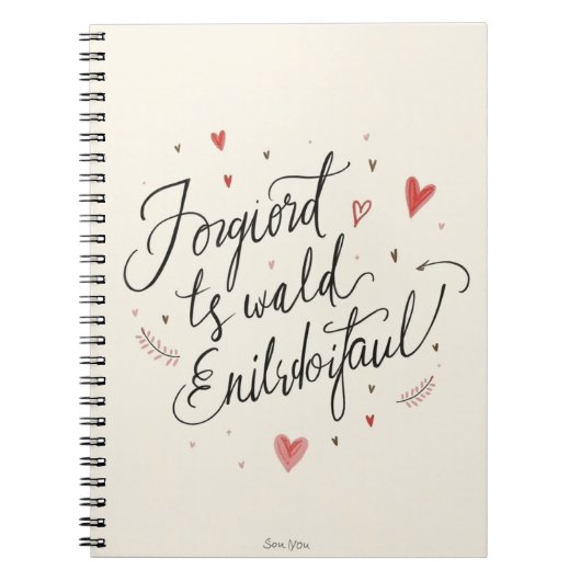 minimum design-notitieboek notitieboek (Voorkant)