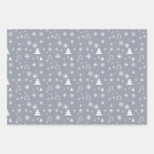  minimumaantal kerstfeestdagen inpakpapier vel (Voorkant)