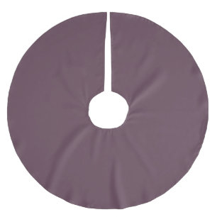 Minimumelegante paarse vaste eggplant kerstboom rok