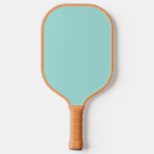 Minimumnaam legant en Monogram Aqua Pickleball Paddle (Achterkant)