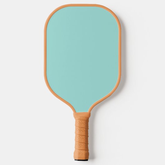 Minimumnaam legant en Monogram Aqua Pickleball Paddle (Achterkant)