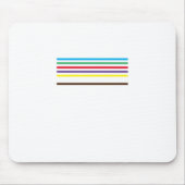 Minimumontwerp van Lightsaber Muismat (Voorkant)