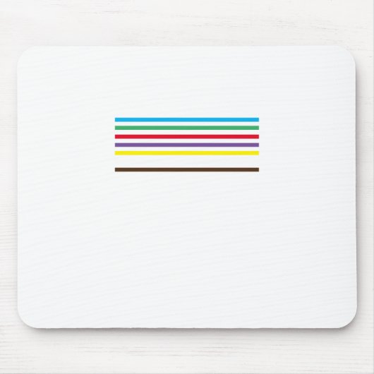 Minimumontwerp van Lightsaber Muismat (Voorkant)