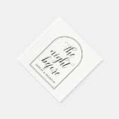 Minimumscript de nacht voor Napkins Servet (Hoek)