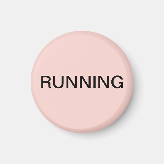 Minimumtunnel blush pink dishwasher magnet (Voorkant)