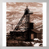 Mining Rig, Gold Hill, Nevada Poster (Voorkant)
