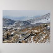 Mining Rigs and Mountains, Gold Hill, Nevada Poster (Voorkant)