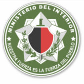 MININT CUBA STICKER (Voorkant)