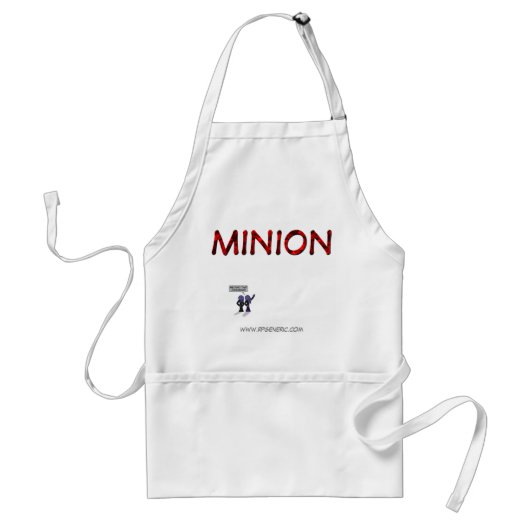 Minion Apron Standaard Schort (Voorkant)