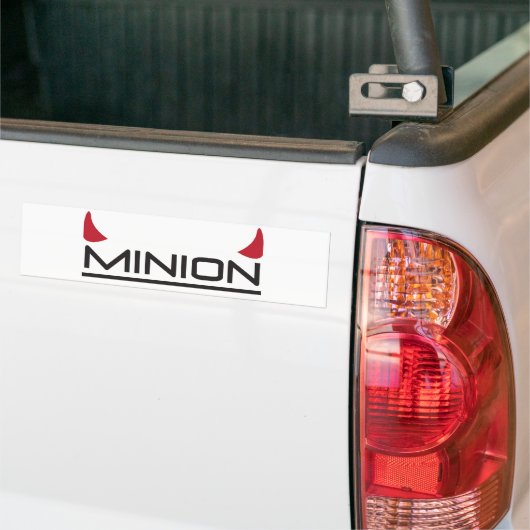 Minion Bumpersticker (Op Truck)