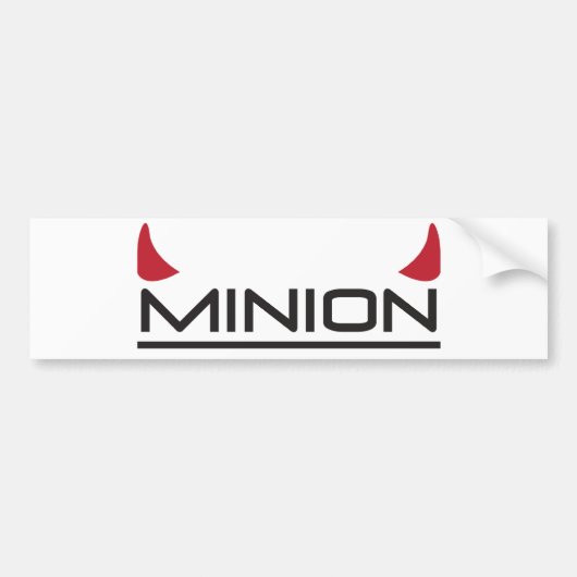 Minion Bumpersticker (Voorkant)