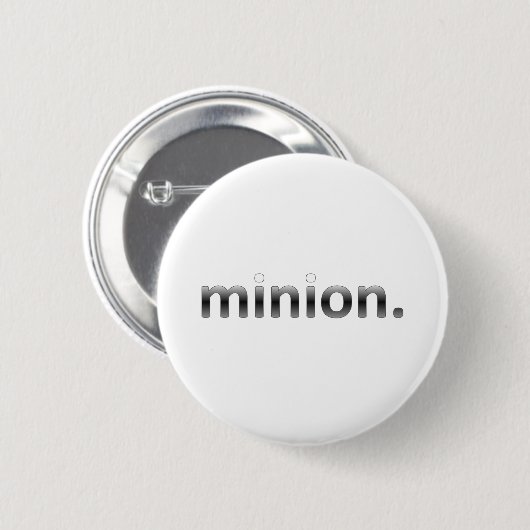 Minion Ronde Button 5,7 Cm (Voorkant /achterkant)