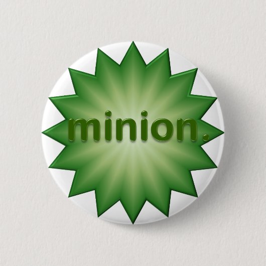 Minion Ronde Button 5,7 Cm (Voorkant)