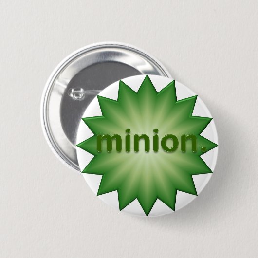 Minion Ronde Button 5,7 Cm (Voorkant /achterkant)