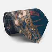 "Minion Steampunk Female: Stropdas (Opgerold)