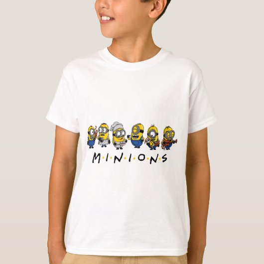 Minion Vrienden  T-shirt (Voorkant)
