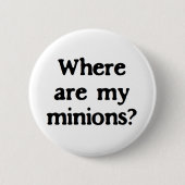 Minionen Ronde Button 5,7 Cm (Voorkant)