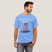 Minions Before Maidens Funny Nerd T-shirt (Voorkant volledig)