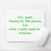 Minions Mousepad Muismat (Met muis)