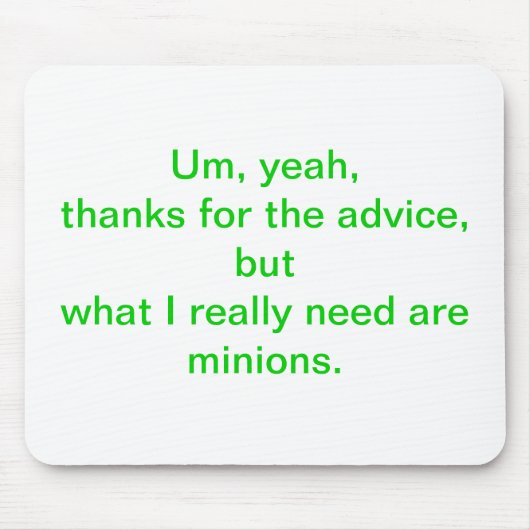 Minions Mousepad Muismat (Voorkant)