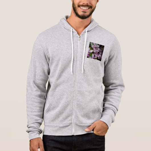 miniorchideeën hoodie (Voorkant)