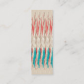 Minipaginamarkeerteken voor lijnen met verf mini visitekaartje (Achterkant)