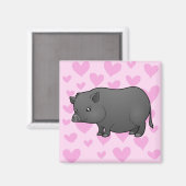 Minipig Liefde Magneet (Voorkant / Achterkant)