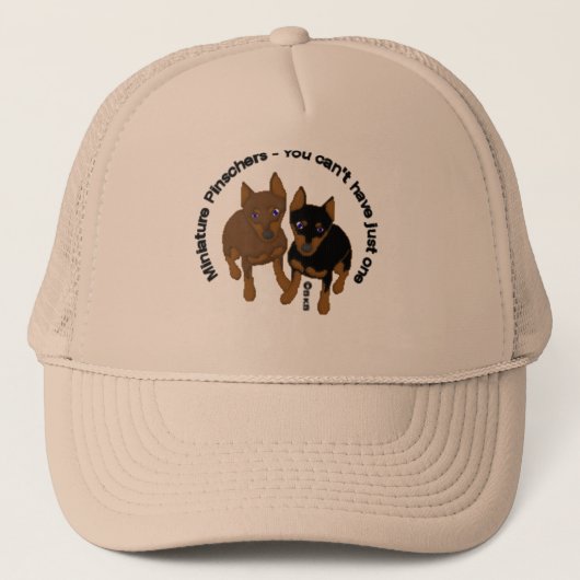 minipin1 trucker pet (Voorkant)