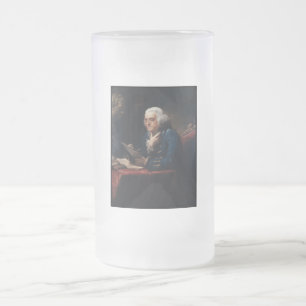 Miniportret, Benjamin Franklin Founding Father Matglas Bierpul