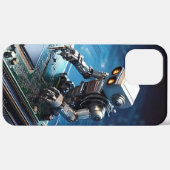 Miniroboter repariert das Mobiltelefon Case-Mate iPhone Case (Achterkant / Rechts)