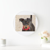 miniroestzwart en roest grote klok (Huis)