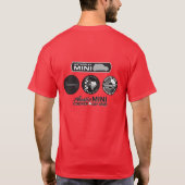 Minis in het hart van Texas T-Shirt (Achterkant)