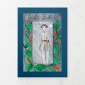 Ministe bal #1 drieluik wenskaart (Cover)