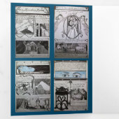 Ministe bal #1 drieluik wenskaart (Binnenzijde eerst)